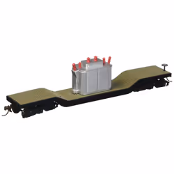 Bachmann Trains 52 Center Depressed Flat Car with TRANSFORMER HO Scale