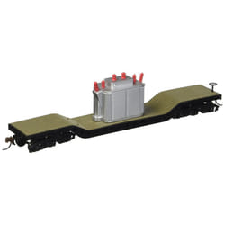 Bachmann Trains  52 Center Depressed Flat Car  with TRANSFORMER  HO Scale