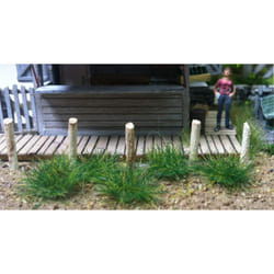 Bachmann Industries SceneScapes Grass Tufts  Dark Green  6mm