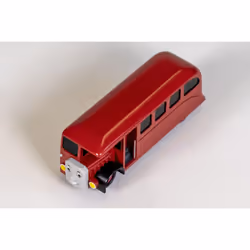 Bachmann Trains - THOMAS & FRIENDS BERTIE THE BUS - HO Scale  Red