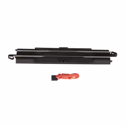 Bachmann Trains SnapFit EZ TRACK 9 STRAIGHT TERMINAL RERAILER wWIRE 1card STEEL ALLOY Rail With Black Roadbed HO