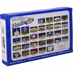 Bachmann Trains E-Z TRACK TRUSS BRIDGE with BLINKING LIGHT- HO Scale   Black Medium
