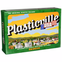 Bachmann Trains - PLASTICVILLE U.S.A. BUILDINGS - CLASSIC KITS - LOADI