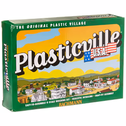 Bachmann Trains - PLASTICVILLE U.S.A. BUILDINGS - CLASSIC KITS - RUSTIC FENCE (12 pcs) - O Scale