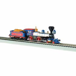Bachmann Industries 4-4-0 American Steam DCC Central Pacific #60 Jupiter Wood Load Locomotive (HO Scale)
