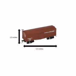 Bachmann Industries Pennsylvania Lines Old-Time Box Car (HO Scale Train)