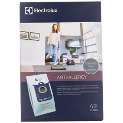Electrolux EL202G S-bag Anti-Allergy Synthetic Vacuum Bags  4 Pack   Blue