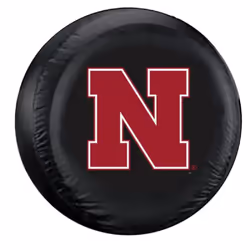 Fremont Die NcAA Nebraska cornhuskers Tire cover Large Black