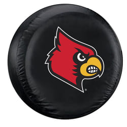 Louisville Cardinals NCAA Spare Tire Cover (Black)