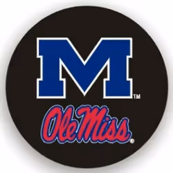 Mississippi Rebels NCAA Spare Tire Cover by Fremont Die (Black)
