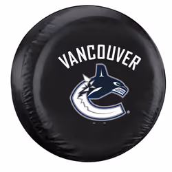 Fremont Die NHL Vancouver Canucks Tire Cover Standard Size (27-29"" D