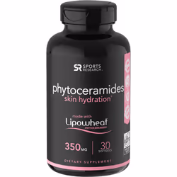Sports Research, Phytoceramides Skin Hydration, 350 mg, 30 Softgels