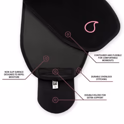 New Sweet Sweat Waist Trimmer (Pink Logo) for Men & Women, Includes Free Sample