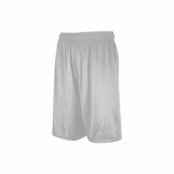 Russell 659AFM.GSV.2XL Adult Dri-Power Mesh Shorts, Grid Iron Silver - 2XL