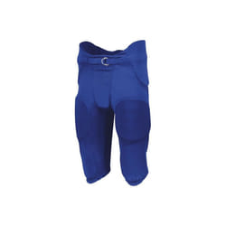 Russell F25PFW.ROY.XS Youth Integrated 7 Piece Pad Pant, Royal - Extra Small