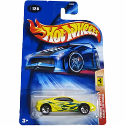 Hot Wheels 2004 Ferrari Heat 1/5 360 Modena YELLOW 128
