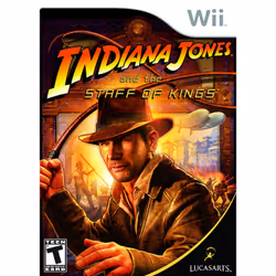 Activision Indiana Jones and the Staff of Kings, Wii, E10+ (Everyone 10+), Physical media