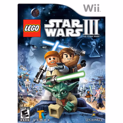 LucasArts LEGO Star Wars III: The Clone Wars, Wii, ESP Spanish