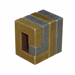 BePuzzled Hanayama Cast Metal Puzzle Coil, 3D puzzle, 12 yr(s)