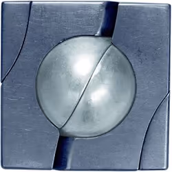 BePuzzled Hanayama Cast Metal Puzzle Marble, 3D puzzle, 12 yr(s)