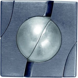 BePuzzled Hanayama Cast Metal Puzzle Marble 3D puzzle