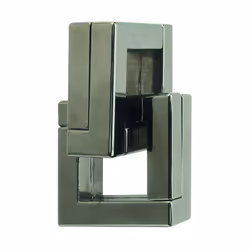 BePuzzled Hanayama Cast Metal Puzzle Quartet, 3D puzzle, 12 yr(s)