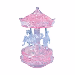 BePuzzled Original 3D Crystal Puzzle Carousel, Fantasy, 12 yr(s)
