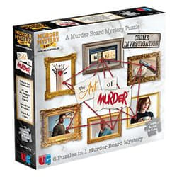 University Games The Art of Murder Board game Detective