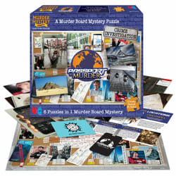 University Games Murder Mystery Party Passport to Murder Jigsaw puzzle Other