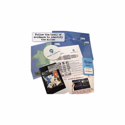 University Games Murder Mystery Case File Mile High Murder, 33284