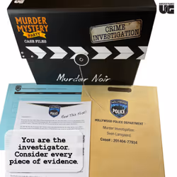 University Games Murder Mystery Party Case Files: Murder Noir Murder Mystery Party Case Files: Murder Noir Board game Detective
