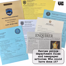 University Games Murder Mystery Party Case Files: Murder Noir Murder Mystery Party Case Files: Murder Noir Board game Detective