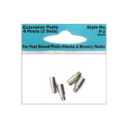 Pioneer Extension Post Style No. P-2 4 Pack (for up to 2 albums)  Steel