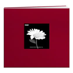 Pioneer 8 Inch by 8 Inch Postbound Fabric Frame Cover Memory Book  Tur