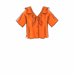 McCall's Patterns McCall's Women's Loose Fitting Blouse  Sizes XS-M Se