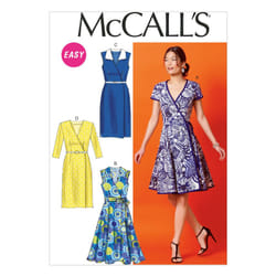 McCall Pattern Company M6959 Misses' Dresses and Belt  Size E5 ""14-16-18-20-22""