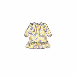McCall's Patterns M7308 Toddlers' Tent Dresses, CCB
