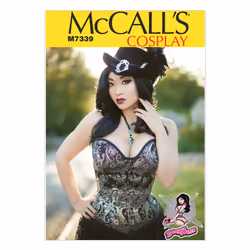 McCall's Patterns M7339 Misses' Overbust or Underbust Corsets by Yaya