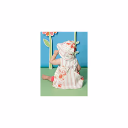 McCall's Patterns M7342 Infants' BackBow Dresses  Panties  Leggings and Bucket Hat