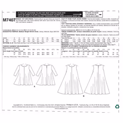McCall Patterns Misses' Top and Dress