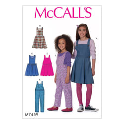 McCall's Patterns Children's/Girls' Jumpers and Overalls