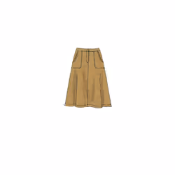 McCall's Patterns Misses' Flared Skirts  Shorts and Culottes 182 x 274