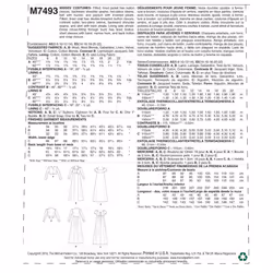 McCall's Patterns M7493 A5 Cropped Jacket  Floor-Length Coat and A-Lin