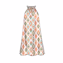 McCall's Patterns Children's/Girls' Gathered Neckline Sleeveless Dress