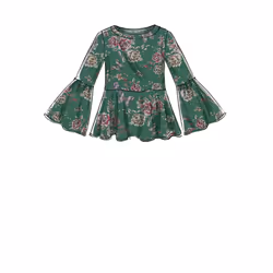 McCall's Patterns Misses Tops with Sleeve and Hem Variations