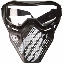 Nerf Rival Phantom Corps Face Mask, White Color Scheme, Breathable Design, Adjustable Band, Nerf Accessories for 14 Year Old  ...