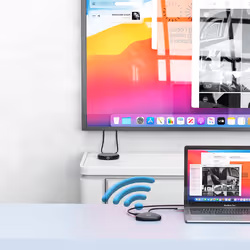Verbatim Share My Screen USB-C Wireless Display Adapter 4K with Hub WDA-02