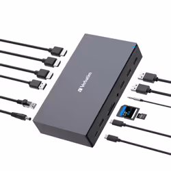 Verbatim CDS-17 Wired USB 3.2 Gen 1 (3.1 Gen 1) Type-C Black, Grey - Additional view 4