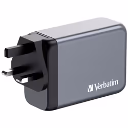 Verbatim GNC-240 GaN Charger 240W with 1 x USB-C 140W /1 x USB-C 100W / 1 x USB-C 65W / 1 x USB-A QC 3.0 (EU/UK/US) - Additional view 8