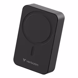 Verbatim Charge 'n' Go Essentials Power Bank Magnetic Wireless 20000 mAh Black